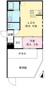 リアフラッツ香里園SOUTHの間取り画像