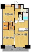 ベルステージ須賀町の間取り画像