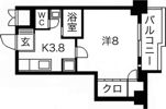 冨士スカイマンションの間取り画像