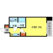 SERENiTE北浜の間取り画像