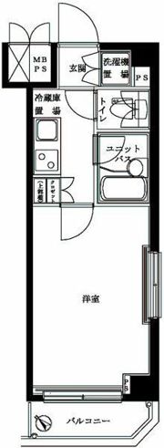 ルーブル小石川弐番館の間取り画像