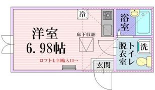 プリマ六番館の間取り画像