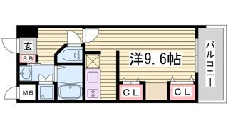 KAISEI新神戸第2WESTの間取り画像