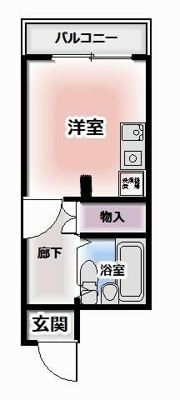 ホーユウパレス上大岡の間取り画像