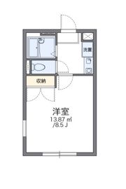 レオパレスグランドゥールBの間取り画像