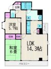 エステシオン大森の間取り画像
