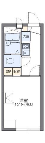 レオパレスAKASEの間取り画像