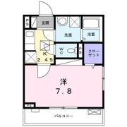 アンソレイエ町屋の間取り画像