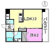 クオリスタ桑原の間取り画像