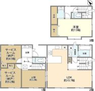 天神町2丁目貸家2号棟の間取り画像