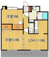 T-FLAT58の間取り画像