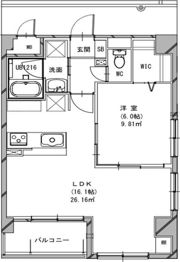 FORTUNA老松の間取り画像