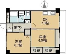メゾンコンフォートの間取り画像
