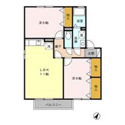 ウール クロッシェ A/B/Cの間取り画像