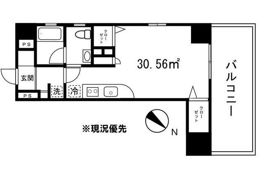 プレール・ドゥーク横浜SOUTH Maison Loireの間取り画像