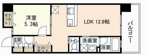 ルーベル楠木の間取り画像