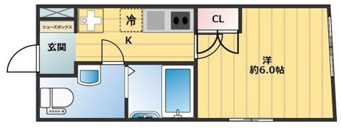 リキューザ永福の間取り画像