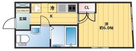リキューザ永福の間取り画像
