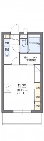 レオパレスアステラスの間取り画像