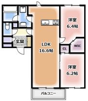 グランシャリオ(香里園)の間取り画像