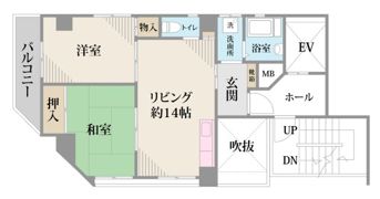 アーバンローズ日本橋の間取り画像