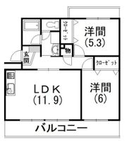 アルテール飯田の間取り画像