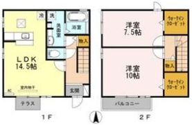 ソレイユ新城の間取り画像