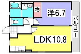 レトアK’sⅡの間取り画像