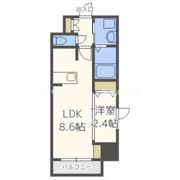 ONLYONE天六の間取り画像