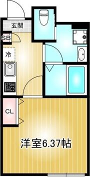 CHIKUSA-SIX(チクサシックス)の間取り画像
