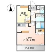 コートヴェール中島田Ⅱの間取り画像