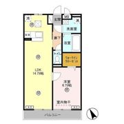 メゾンベールの間取り画像