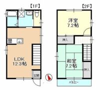 大平台4丁目テラスハウスの間取り画像