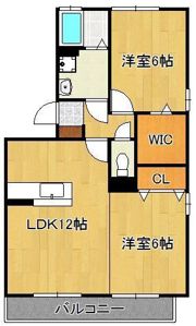 ケイズスクエアDの間取り画像