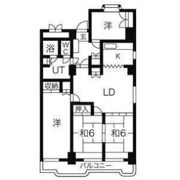 宝蔵院マンションの間取り画像