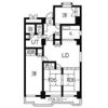 宝蔵院マンションの間取り画像