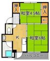 ビレッジハウス畑2号棟の間取り画像