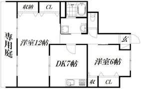 丸竹マンションの間取り画像