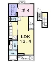 メープルコートの間取り画像