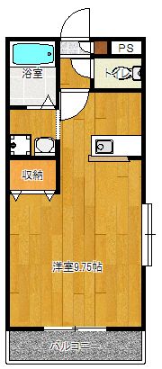 アミューズ渡田の間取り画像