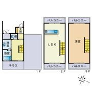 タテスリー地行の間取り画像