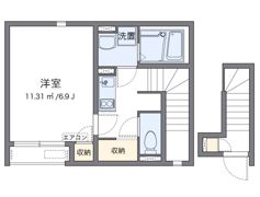 クレイノエルムポッケの間取り画像