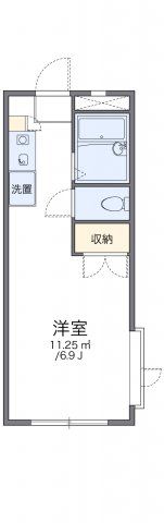 レオパレスANNEXEGAWAの間取り画像