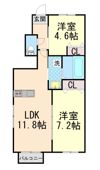 クロリス摩耶の間取り画像