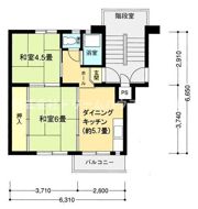 浦賀第2 4号棟の間取り画像
