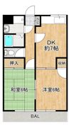 プランドールの間取り画像