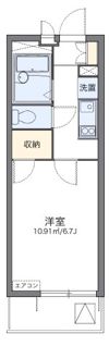レオパレス並木の間取り画像