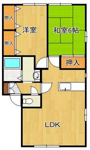 エクセレント田原 A棟の間取り画像
