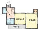 プリエール北畠の間取り画像
