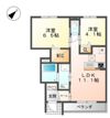 アンジュークの間取り画像